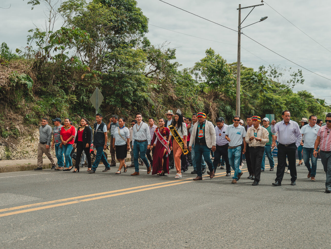 Prefecto participó en los eventos por las fiestas de parroquialización de Simón Bolívar