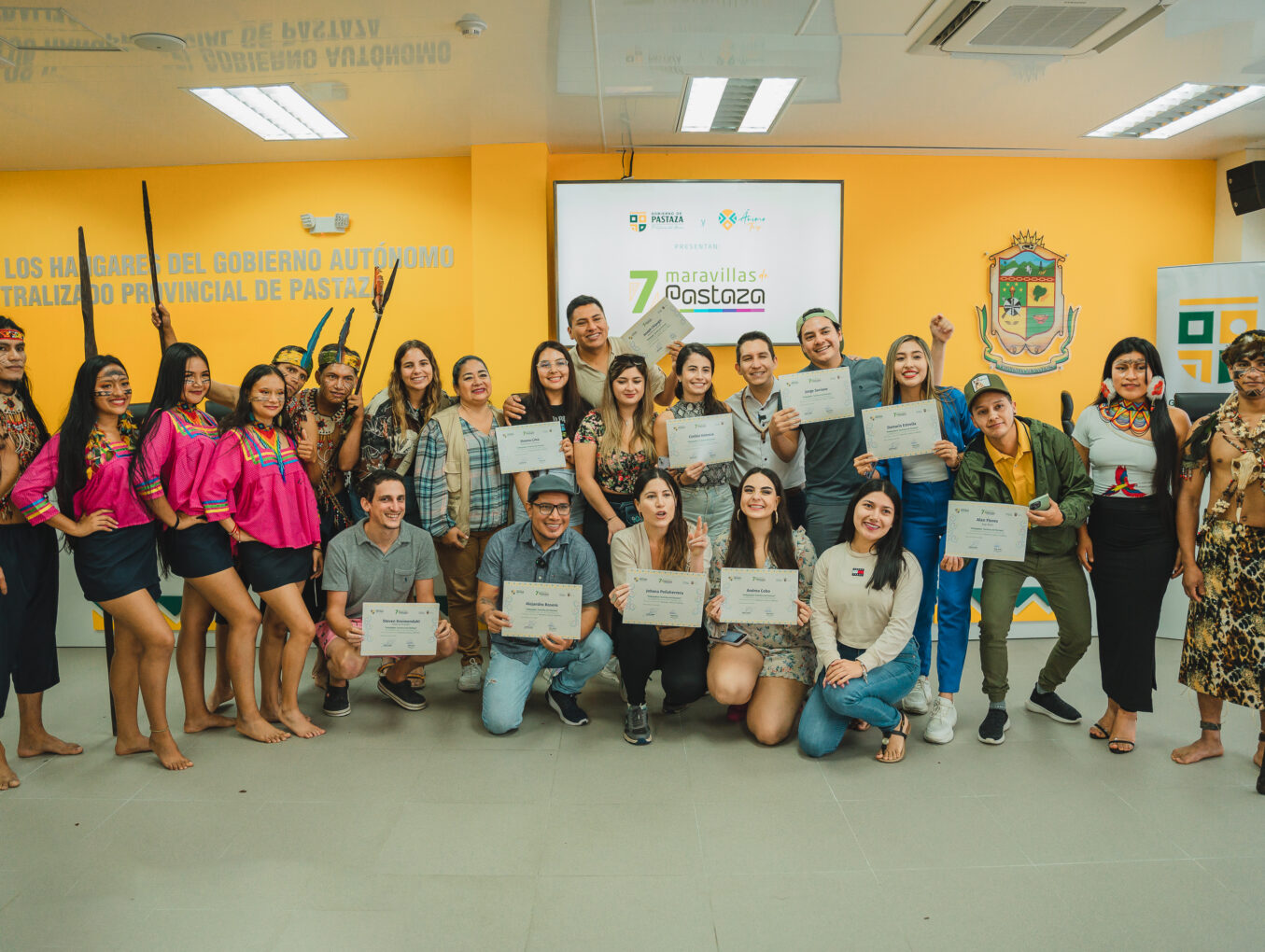 Promocionamos las siete maravillas que tiene Pastaza.