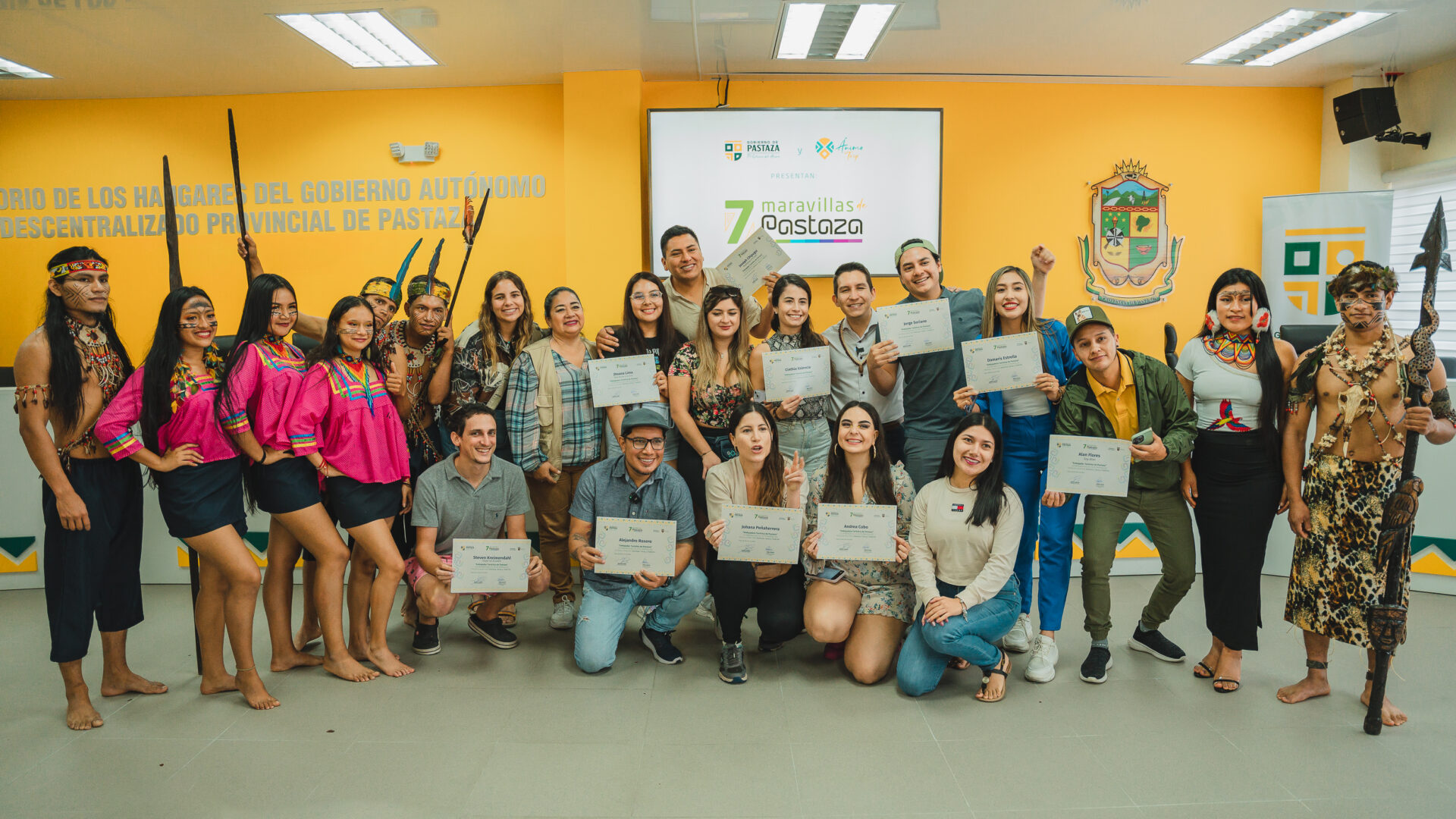 Promocionamos las siete maravillas que tiene Pastaza.