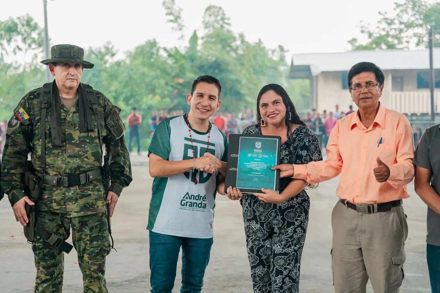 Entregamos el estudio de la repotenciación de la pista de aterrizaje de la parroquia Montalvo.