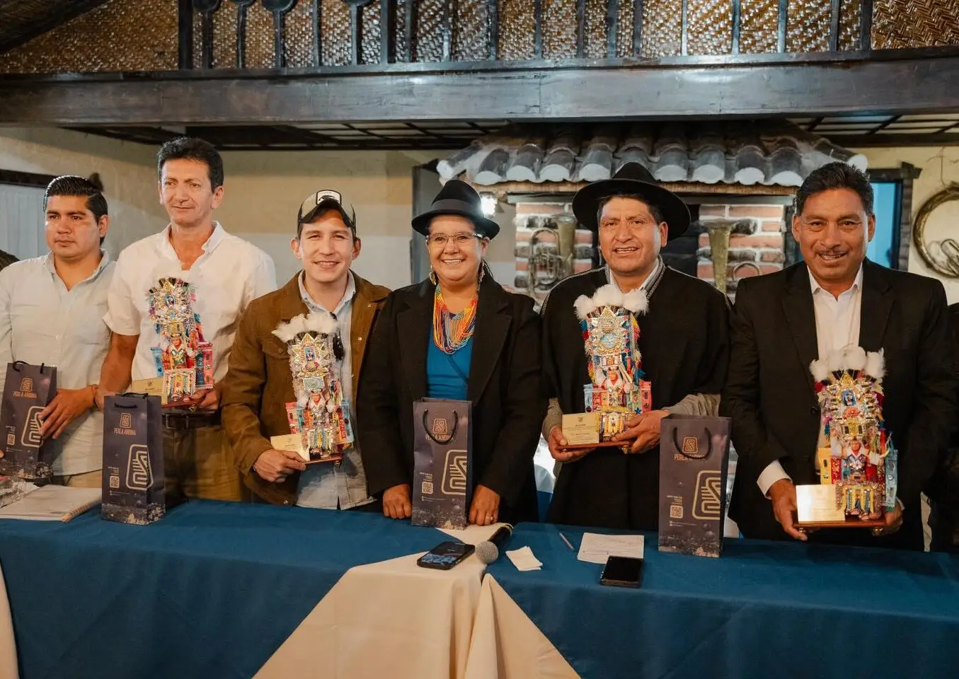 André Granda prefecto de Pastaza, asistió a la reunión de la Mancomunidad de Gobiernos Provinciales de la Zona Centro Ecuador.