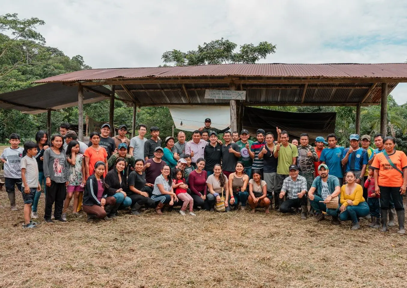 Encuentro Comunitario en Flor de Bosque, cantón Santa Clara.