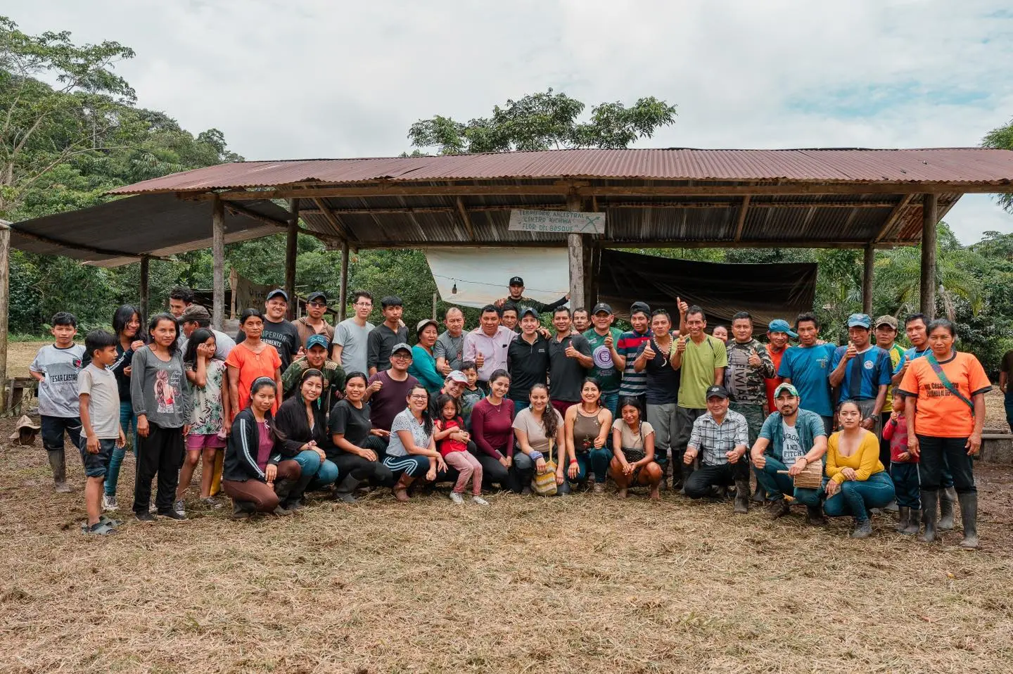 Encuentro Comunitario en Flor de Bosque, cantón Santa Clara.