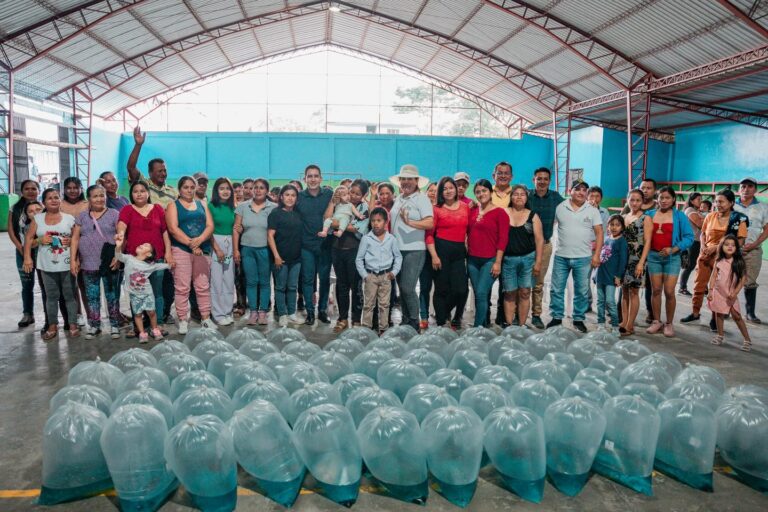 46.000 alevines de Tilapia se entregaron en la parroquia Simón Bolívar.
