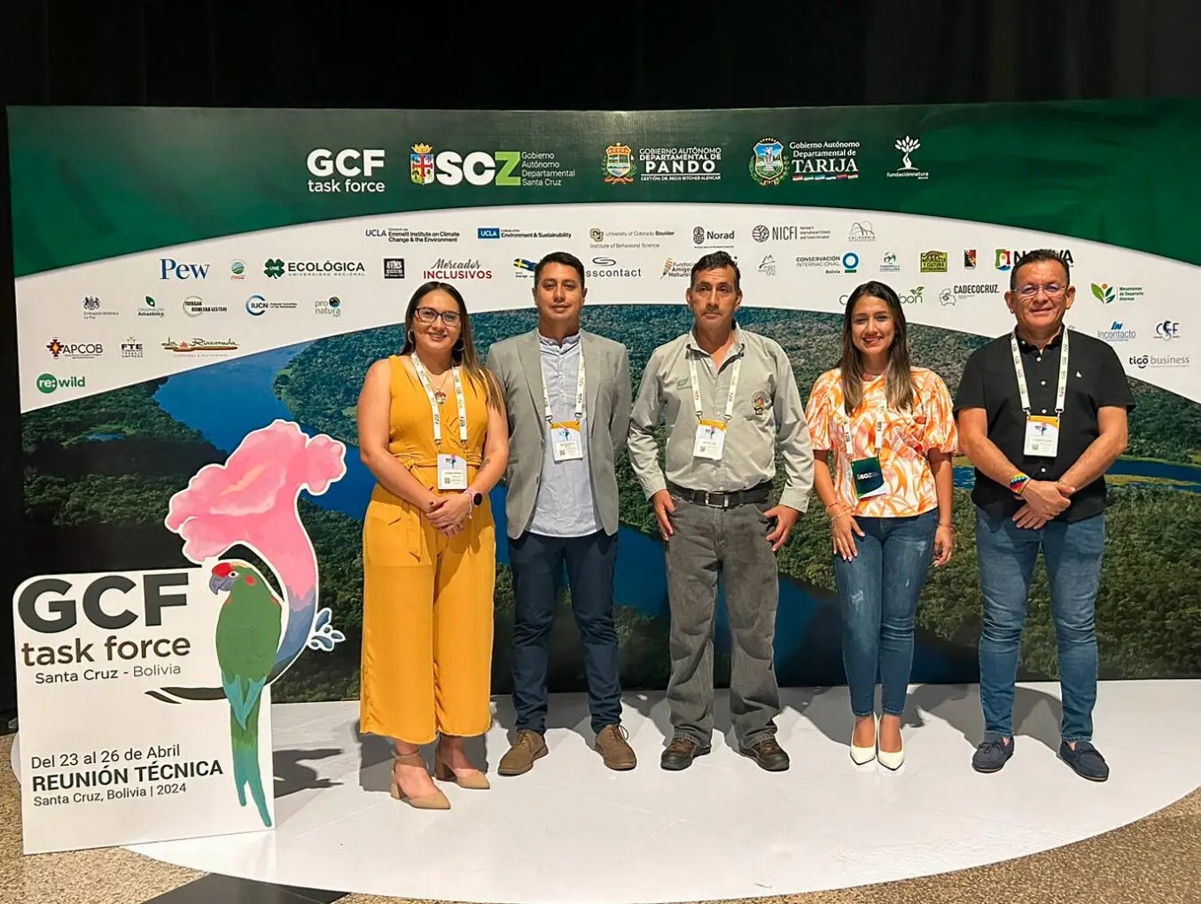 Pastaza presente en la Segunda Reunión Técnica del Grupo de Trabajo de Gobernadores por el Clima y los Bosques en Bolivia.