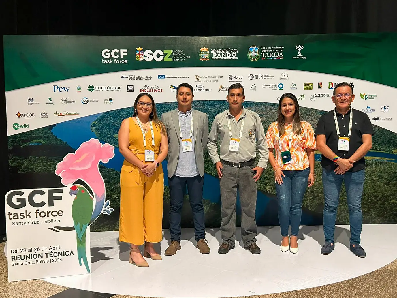 Pastaza presente en la Segunda Reunión Técnica del Grupo de Trabajo de Gobernadores por el Clima y los Bosques en Bolivia.