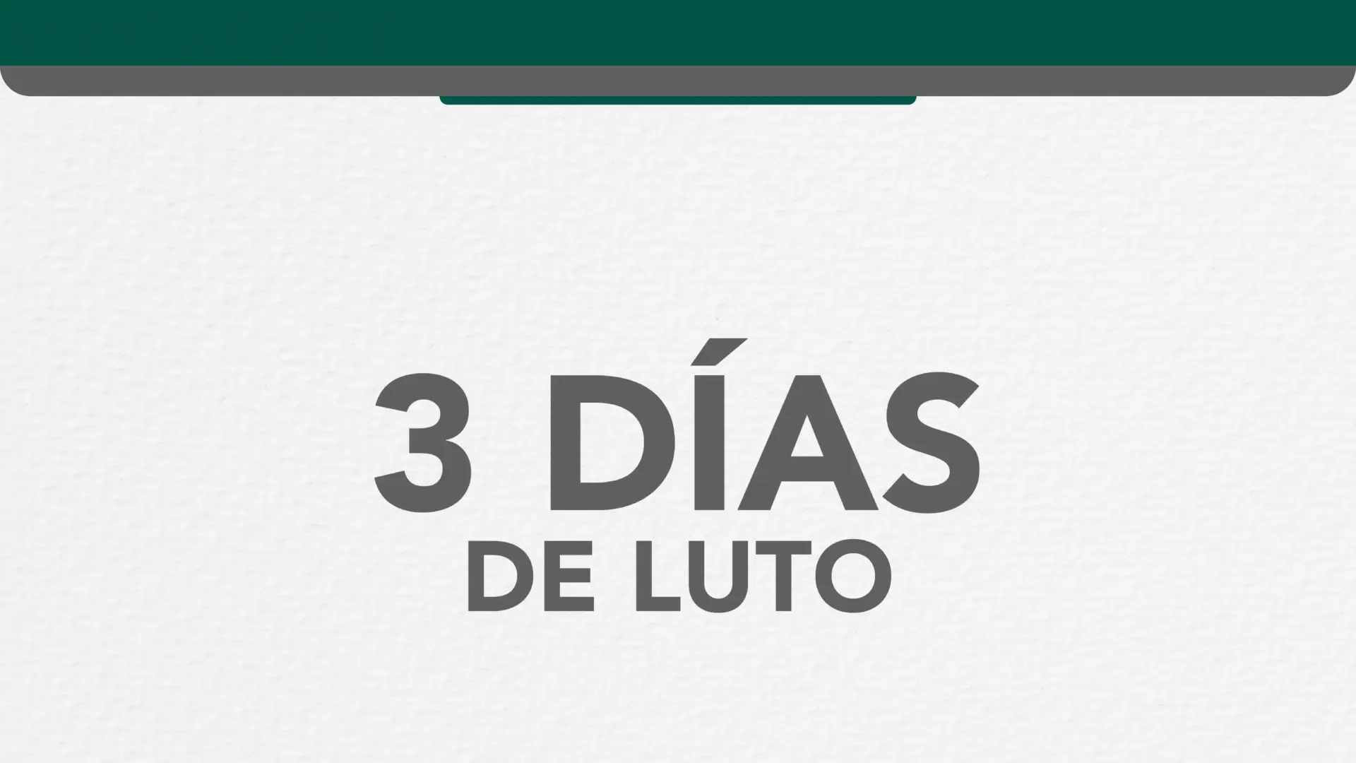 Luto oficial en Pastaza.