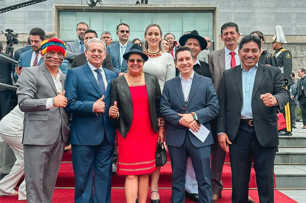 Prefecto de Pastaza asistió al informe a la nación por parte del Presidente.