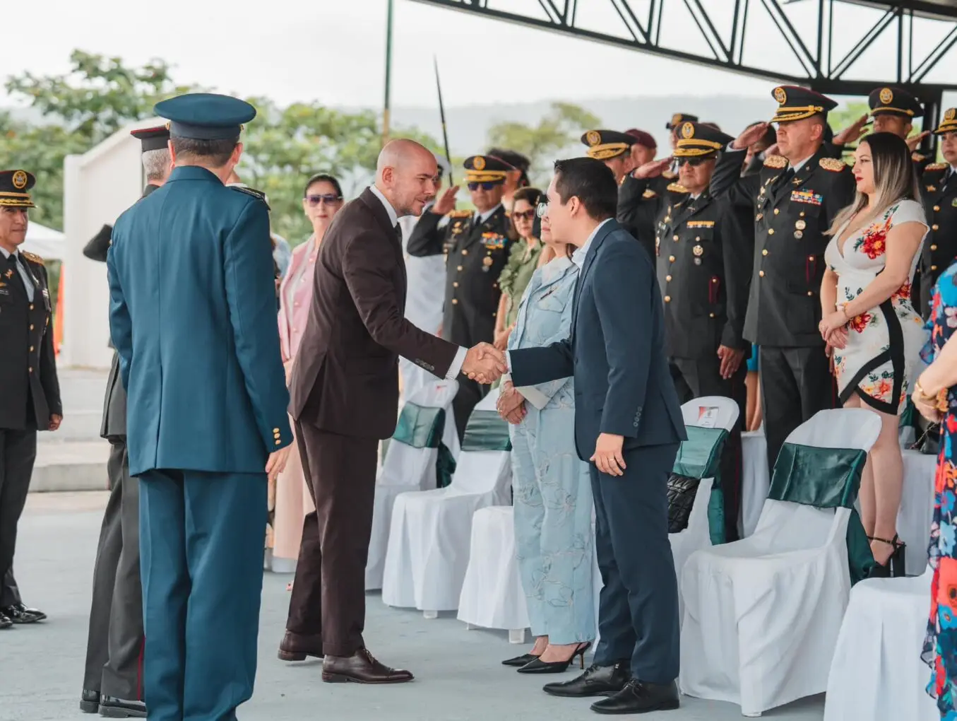 Ceremonia Militar con motivo de la graduación de Soldados de Arma del Ejército.