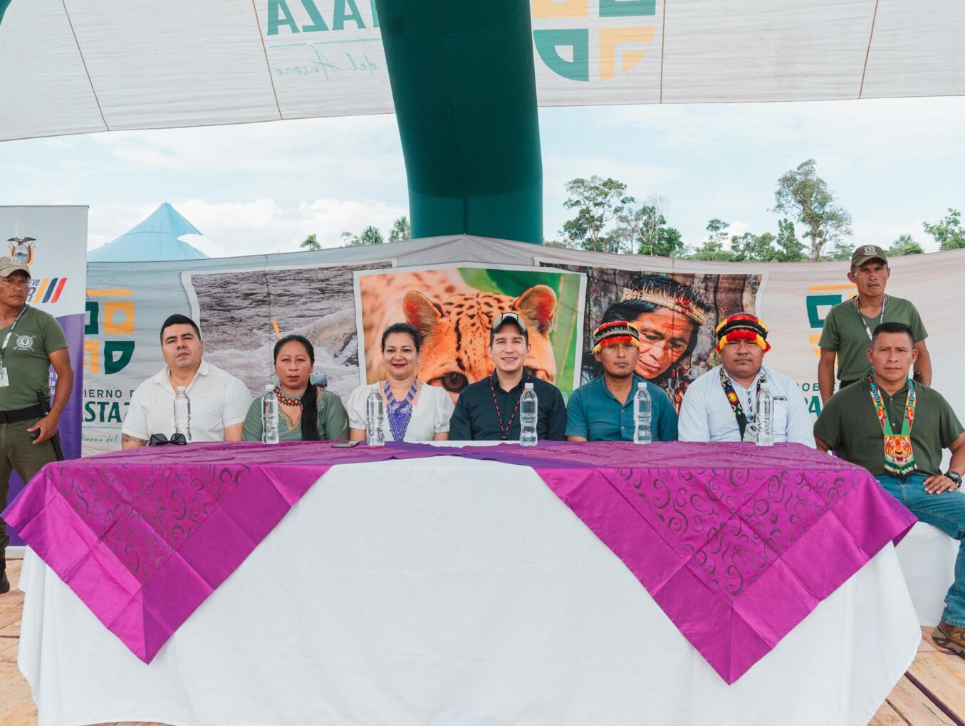 nicia obra histórica para las comunidades de la parroquia Simón Bolívar.