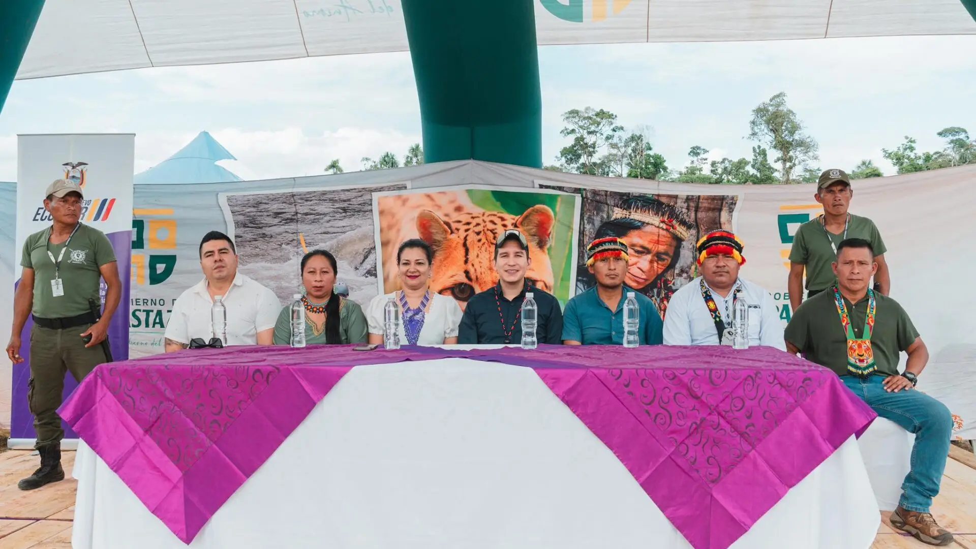 nicia obra histórica para las comunidades de la parroquia Simón Bolívar.