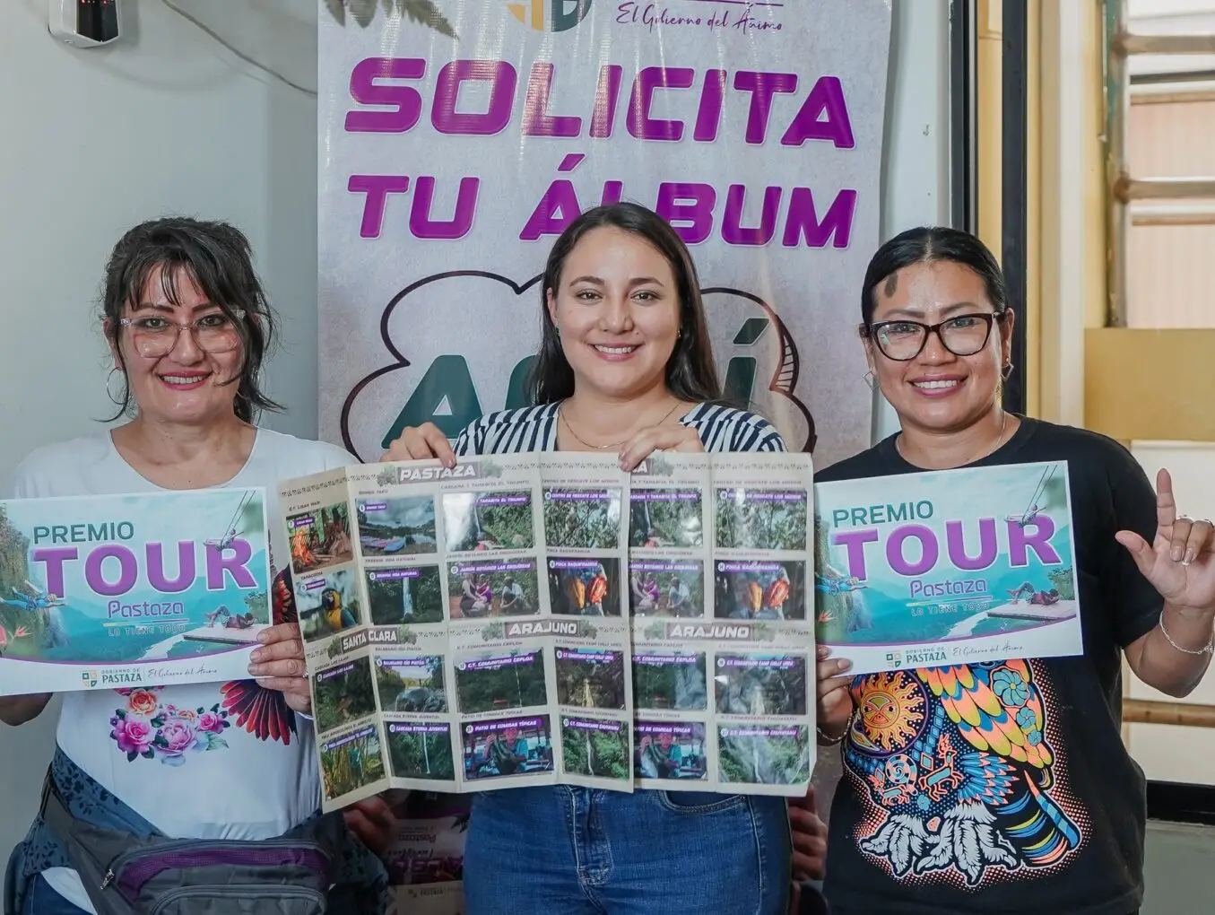 Felicitaciones a Lourdes Tanguila y Soraya Frías.