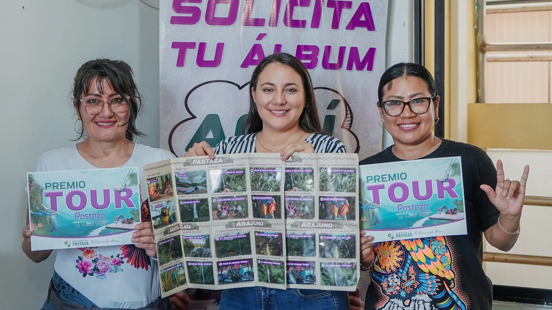 Felicitaciones a Lourdes Tanguila y Soraya Frías.