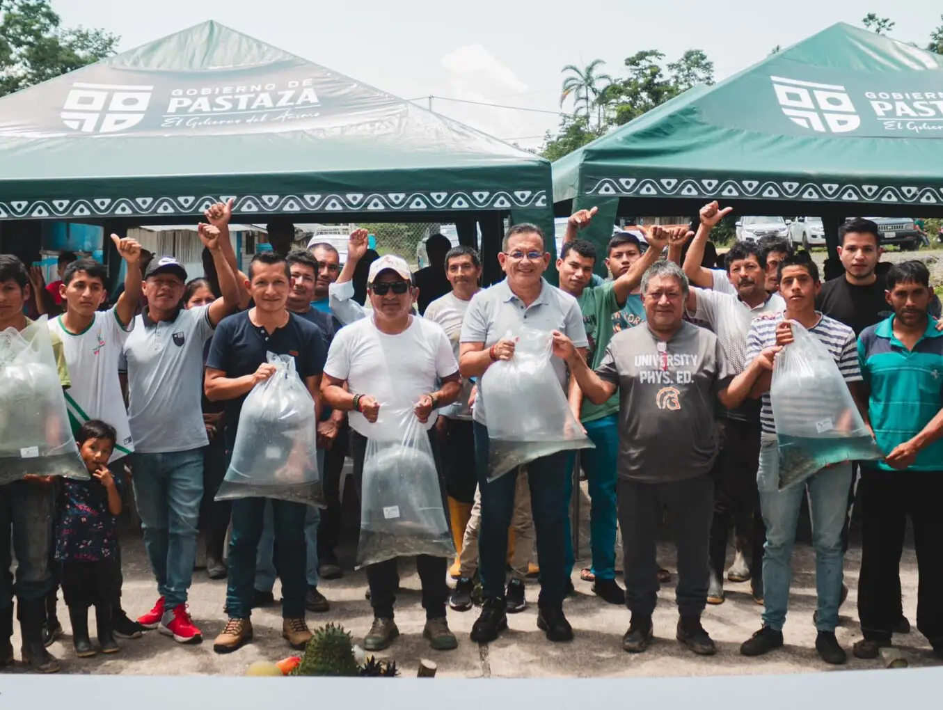 Se entregó de 70.710 alevines de tilapia roja y negra.