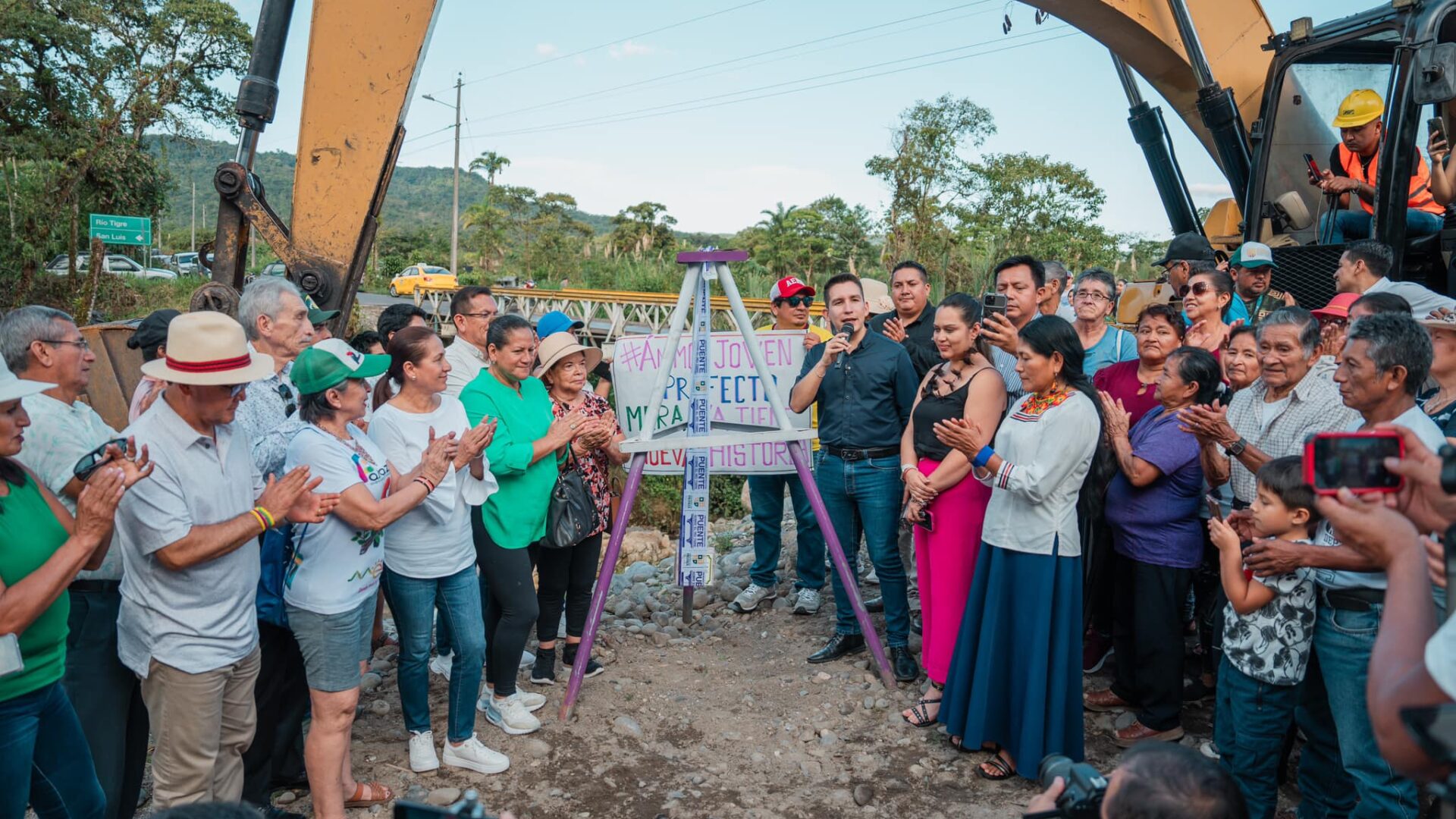 Se cumple otra vez la palabra del prefecto André Granda.