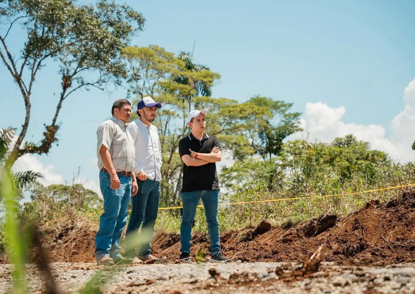 André Granda, supervisó el sector Esfuerzo 1 y Esfuerzo 2.