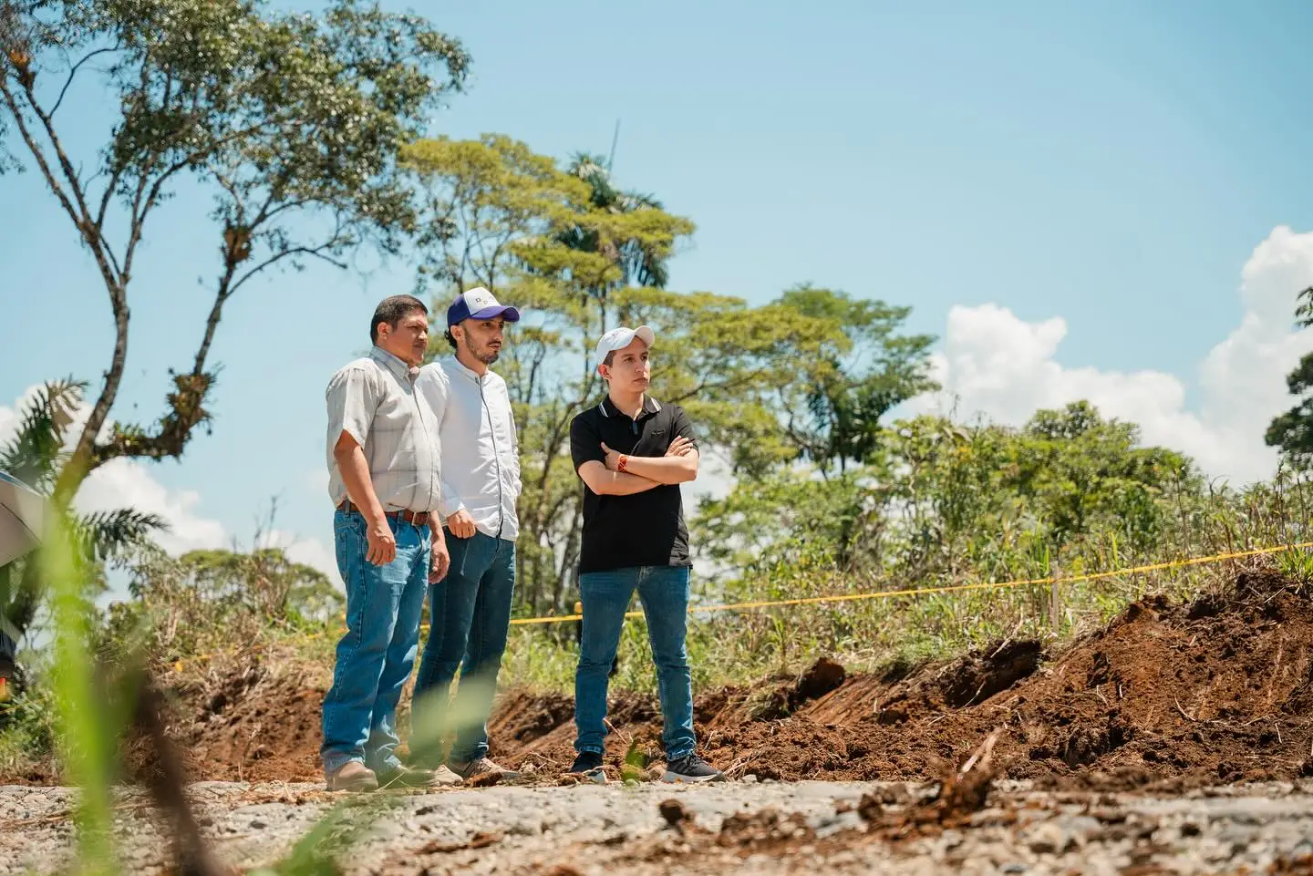 André Granda, supervisó el sector Esfuerzo 1 y Esfuerzo 2.