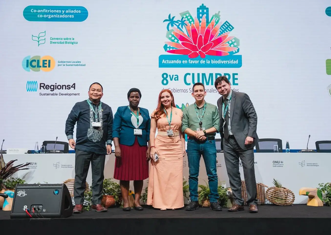 Pastaza presentó sus importantes alternativas y modelo de conservación territorial al mundo en el marco de la COP 16 en Cali - Colombia.