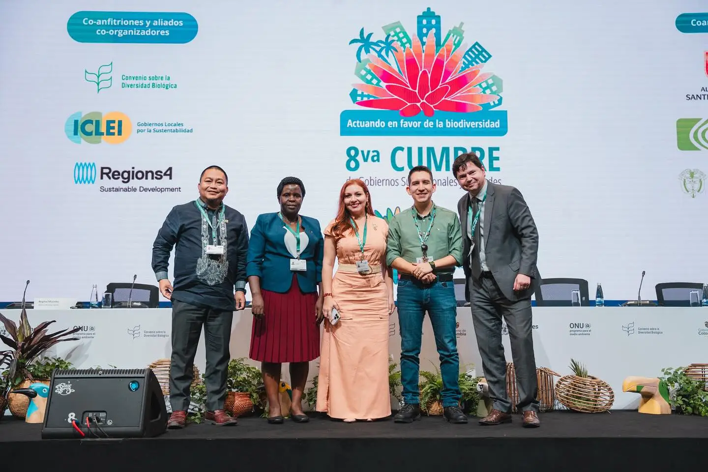 Pastaza presentó sus importantes alternativas y modelo de conservación territorial al mundo en el marco de la COP 16 en Cali - Colombia.