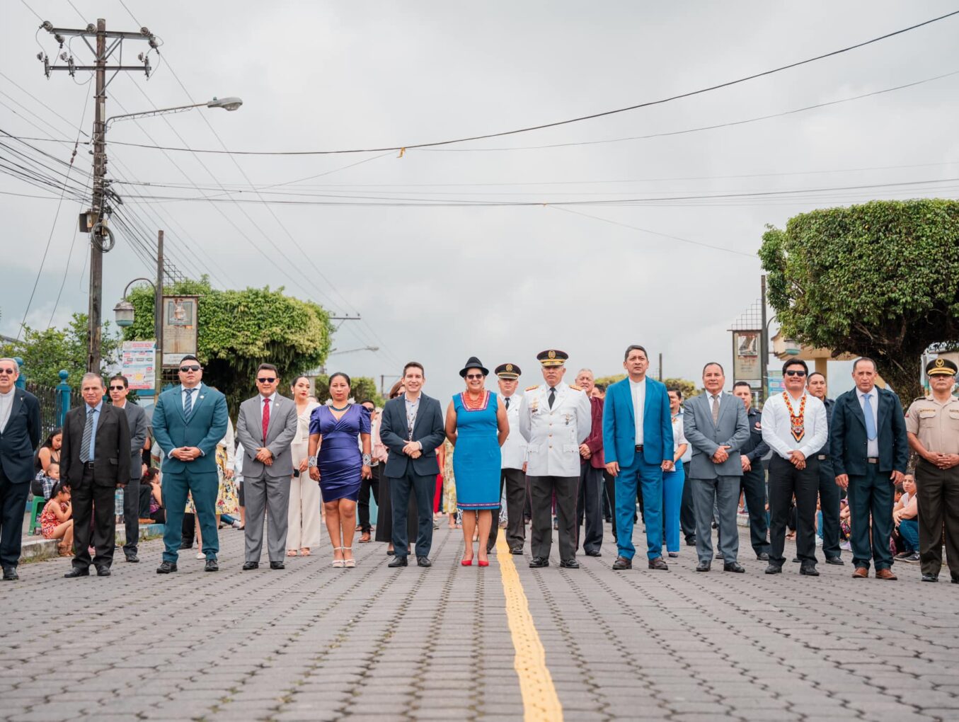 Desfile cívico militar.