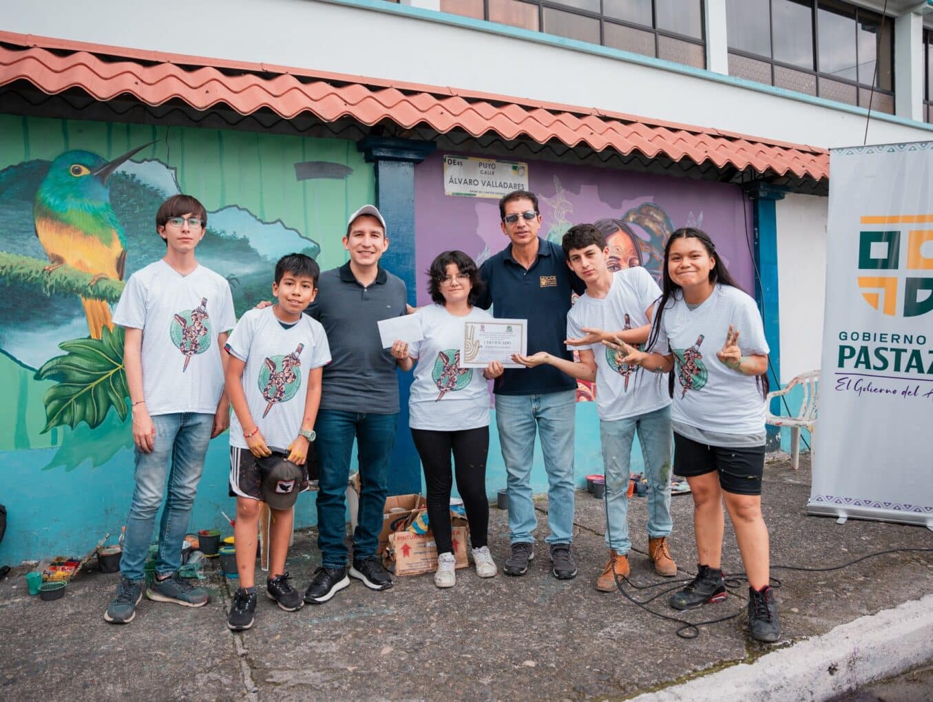 Pastaza celebró los 65 años de provincialización con arte.