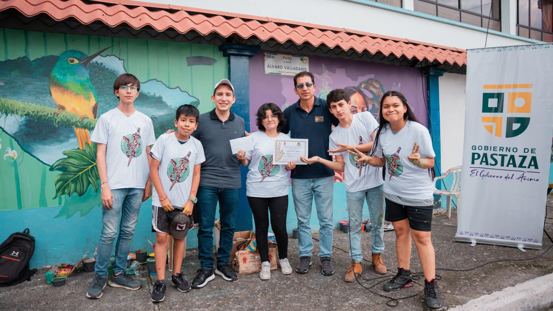 Pastaza celebró los 65 años de provincialización con arte.