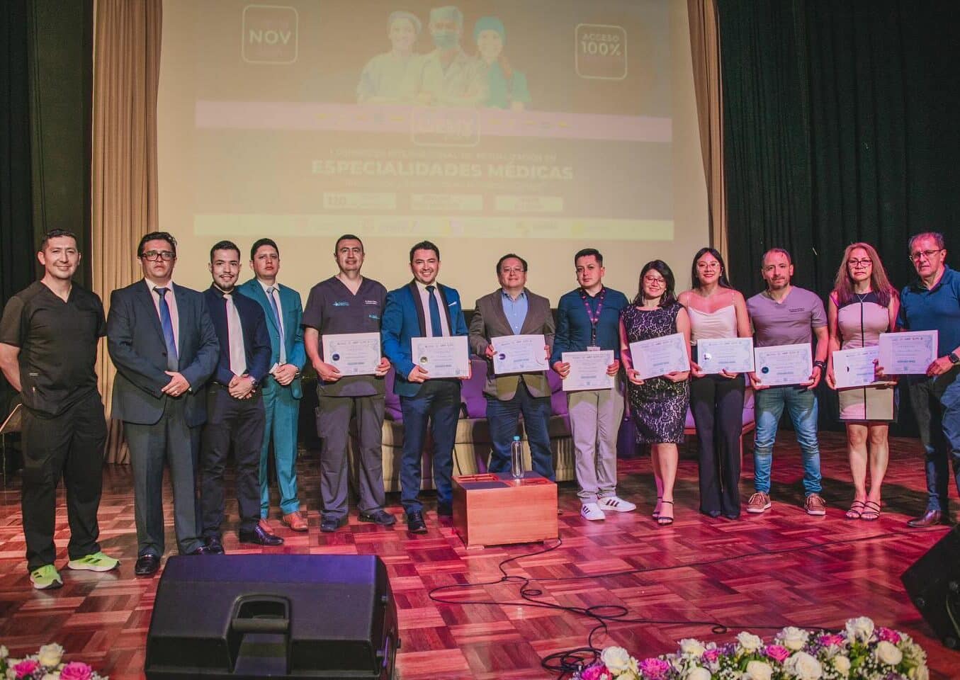 Con el apoyo del Gobierno Provincial se desarrolló con éxito el I Congreso Internacional de Actualización en Especialidades Médicas.