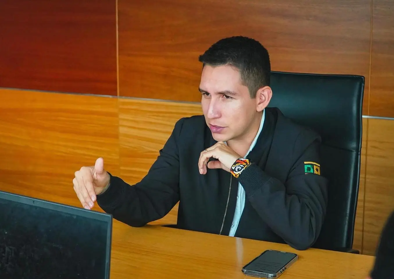 La situación actual de la vía Puyo - Baños fue la principal temática tratada en la reunión entre el Prefecto André Granda y el Ministro de Obras Públicas.