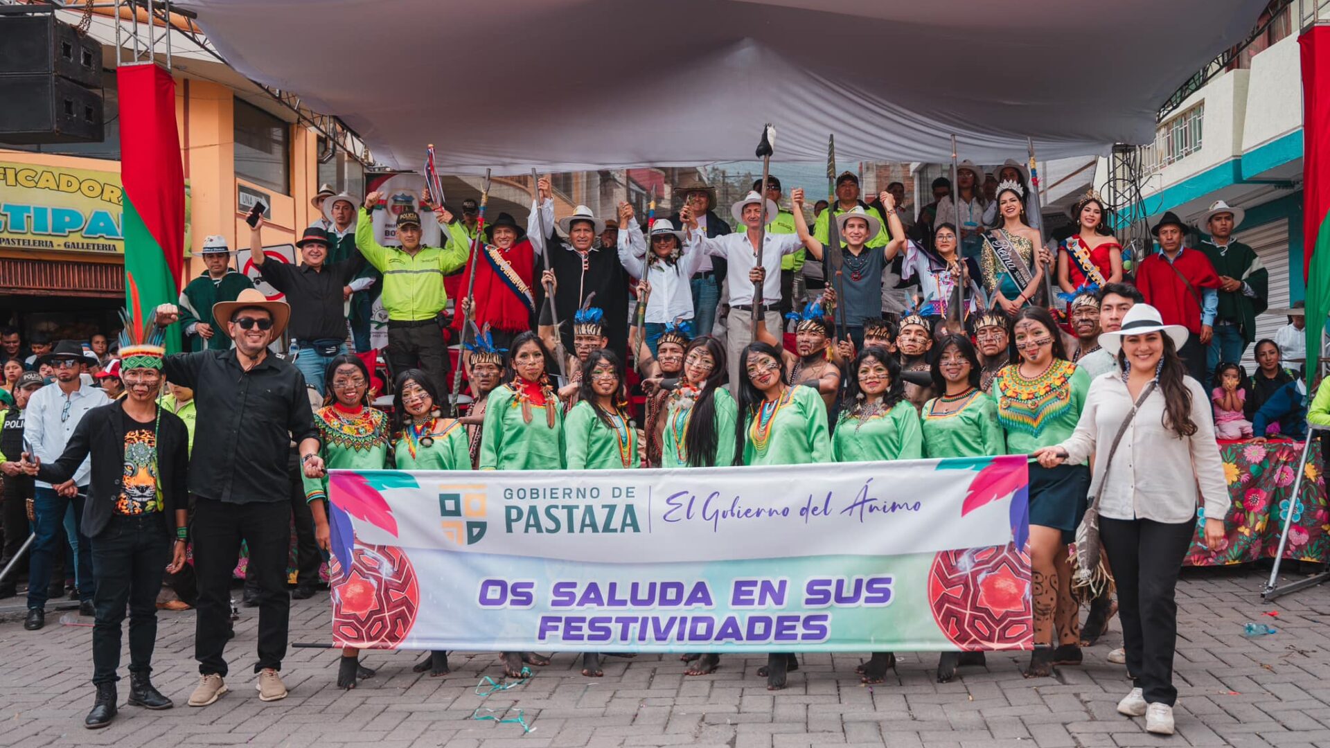 Pastaza presente en el Carnaval de Guaranda