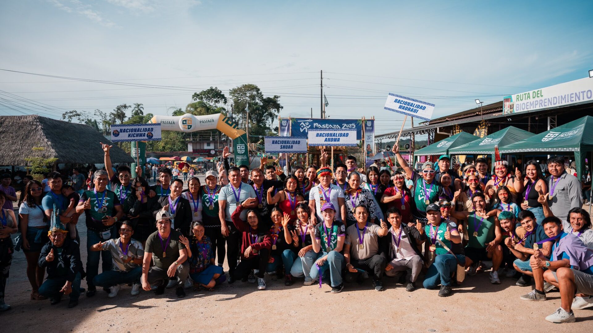 Gobierno del Ánimo fortalece la identidad cultural con las Olimpiadas Amazónicas 2025.