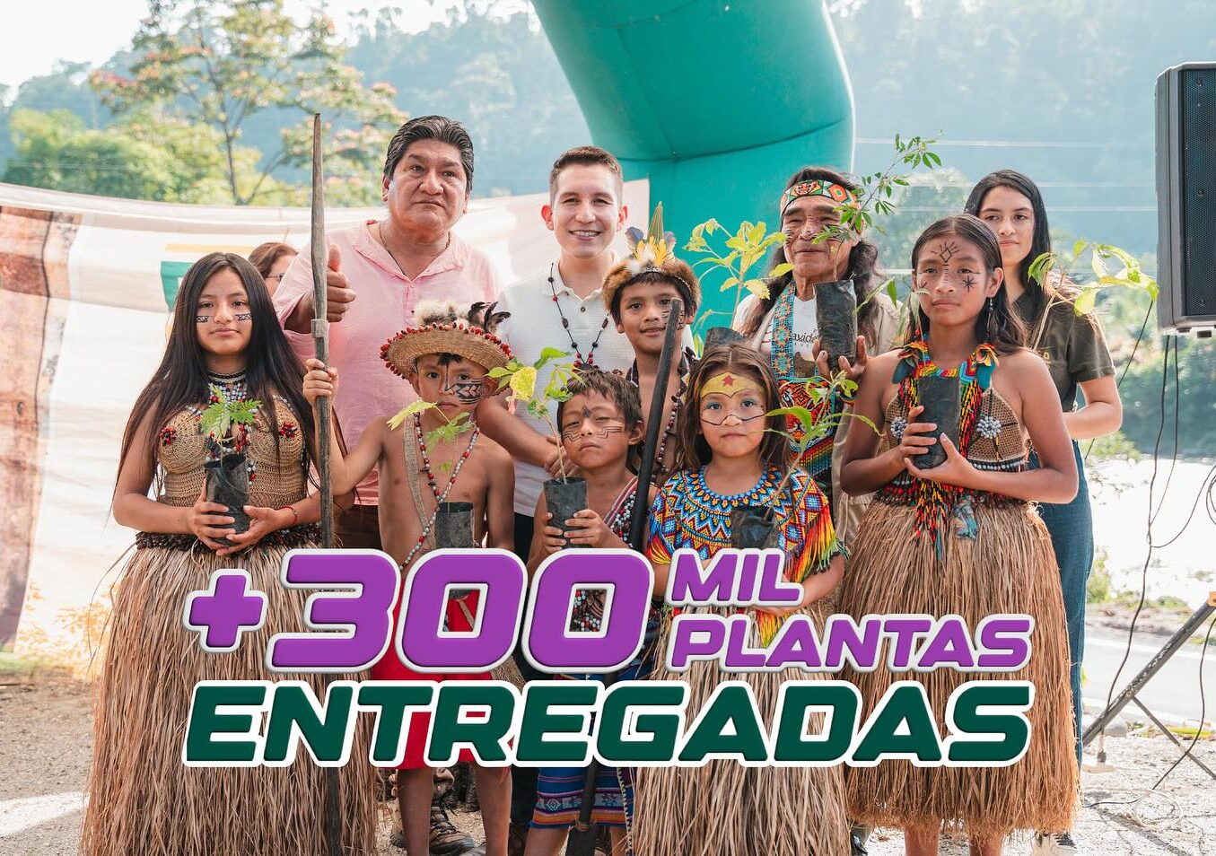 Más de 300 mil razones verdes: Pastaza siembra el cambio.