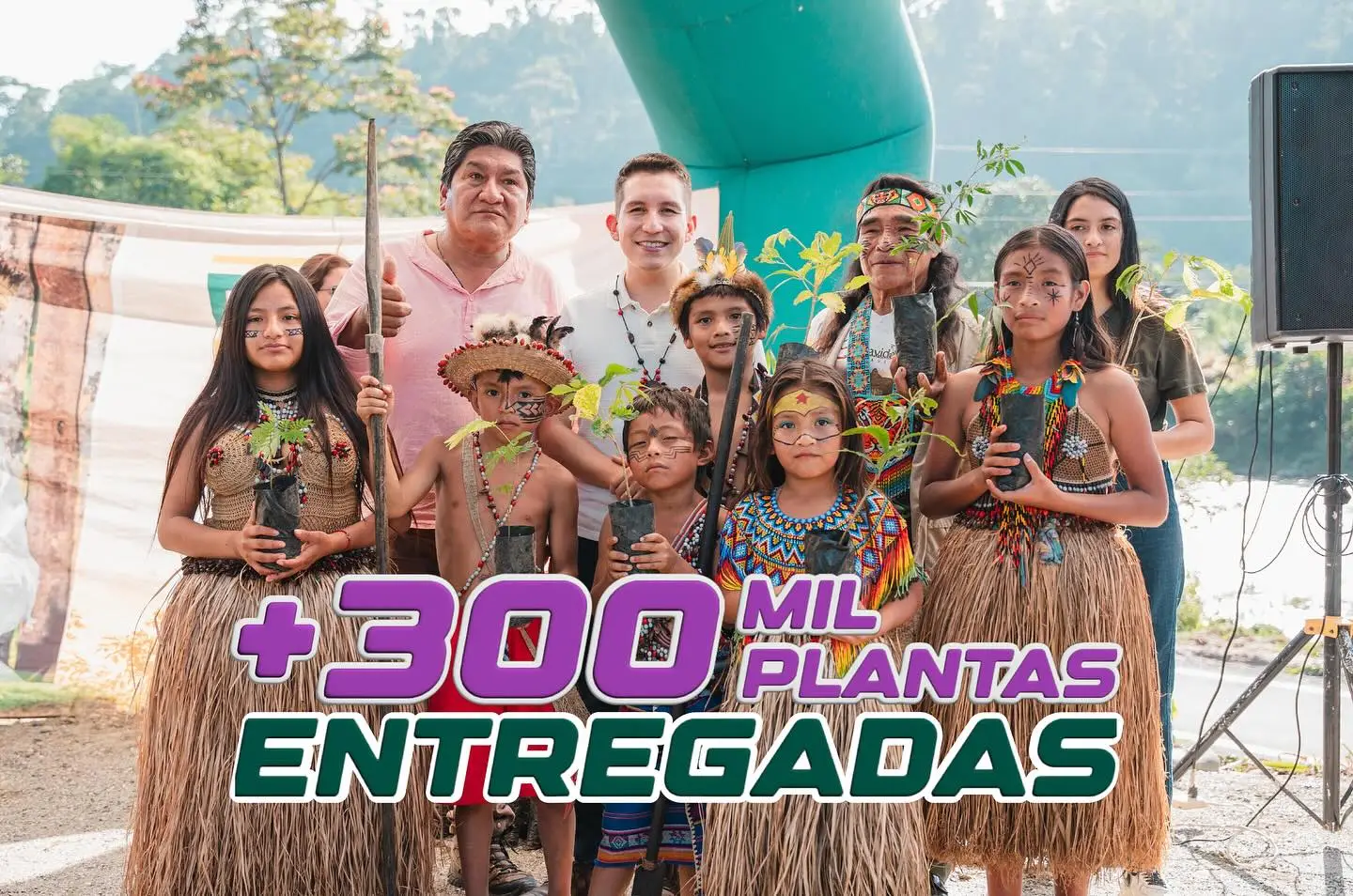 Más de 300 mil razones verdes: Pastaza siembra el cambio.