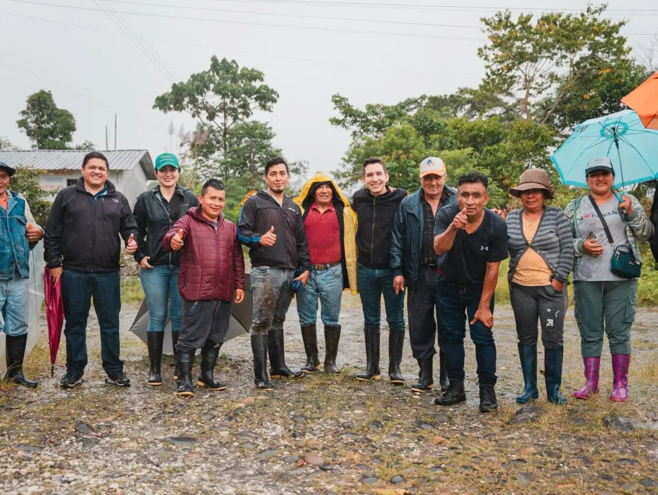 El prefecto André Granda en territorio