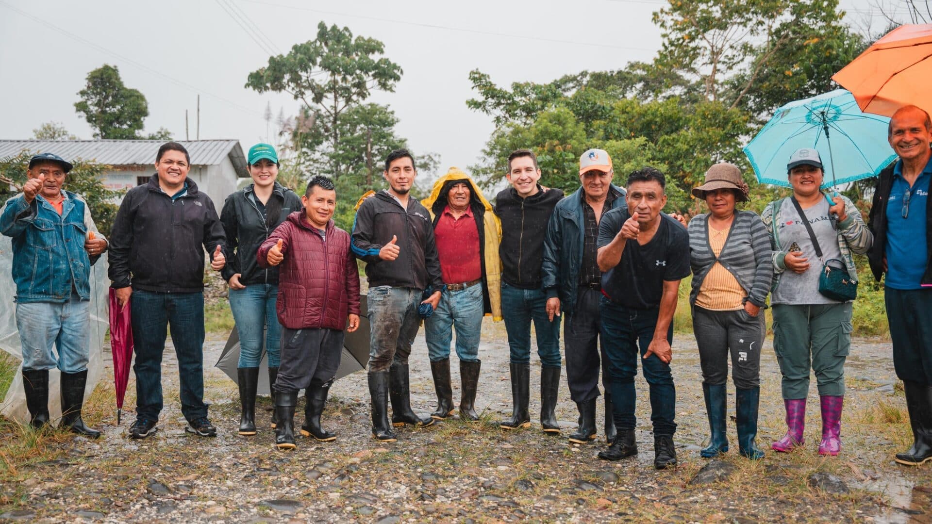 El prefecto André Granda en territorio