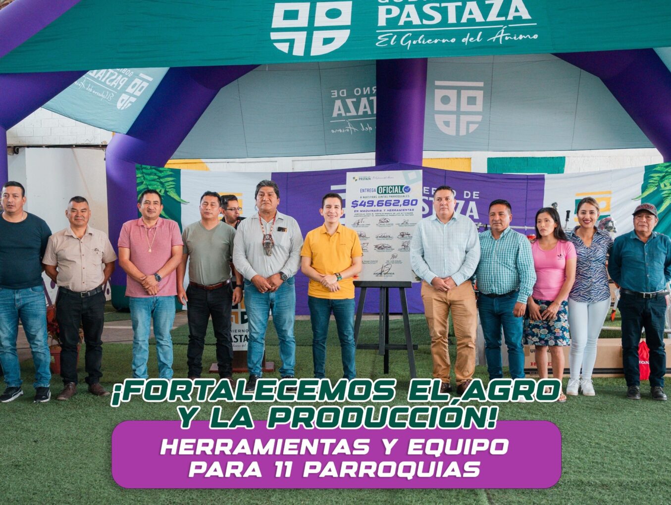 Maquinaria y herramientas para nuestra gente trabajadora del campo
