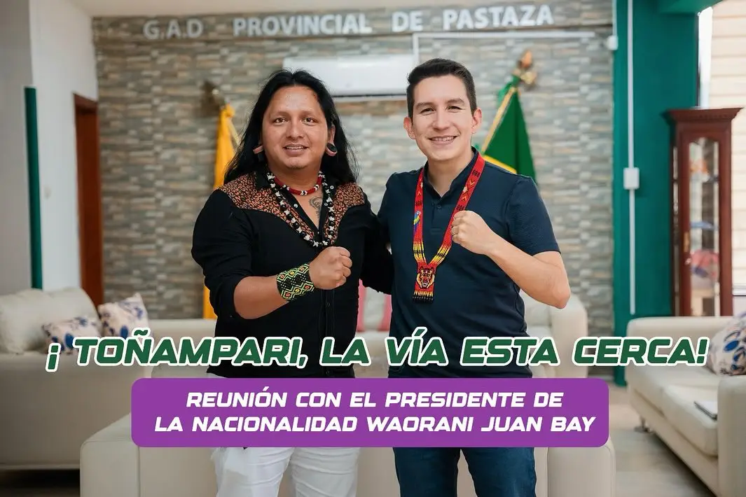 Estamos cerca de llegar a Toñampari