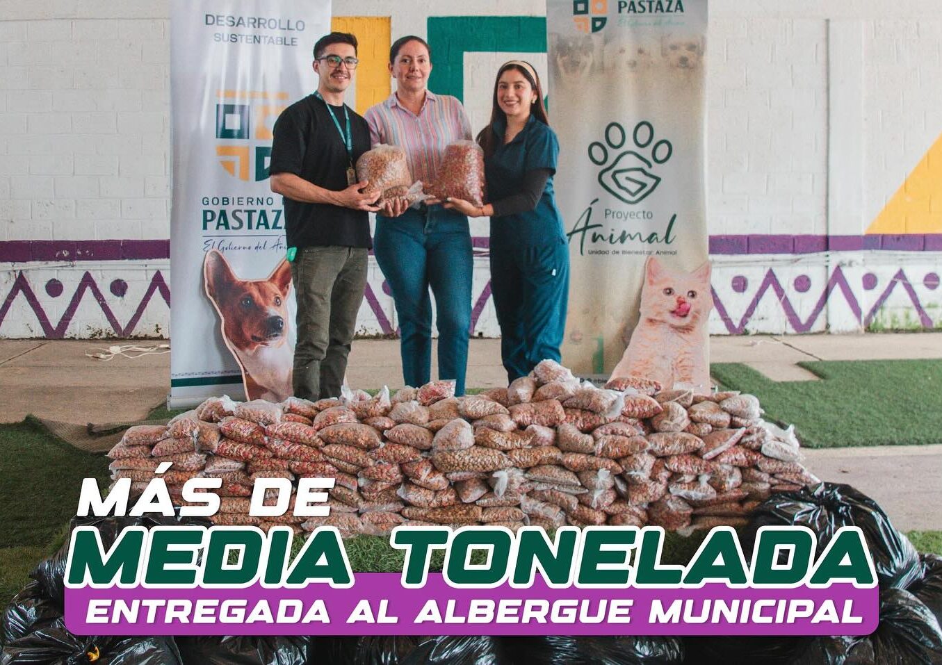 Como respuesta al pedido de abastecimiento realizado por Municipio de Pastaza