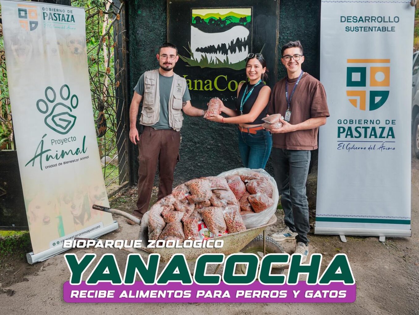 El Proyecto Ánimal sigue en marcha en la provincia de Pastaza.