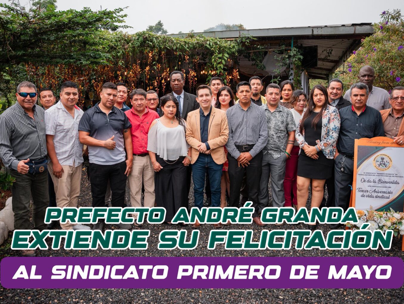 Nuestro saludo al Sindicato “Primero de Mayo”