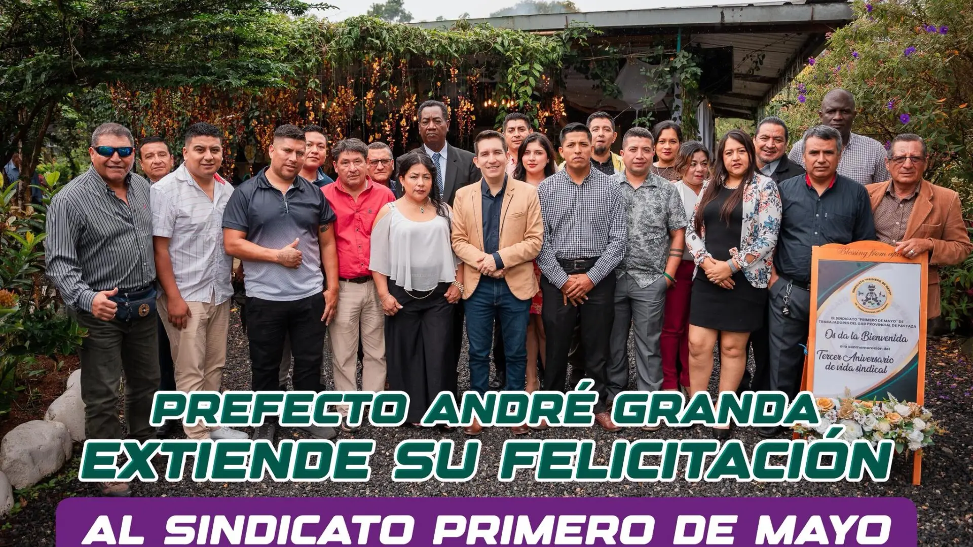 Nuestro saludo al Sindicato “Primero de Mayo”