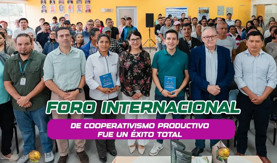 ¡Foro Internacional de Cooperativismo Productivo dio paso a grandes ideas!