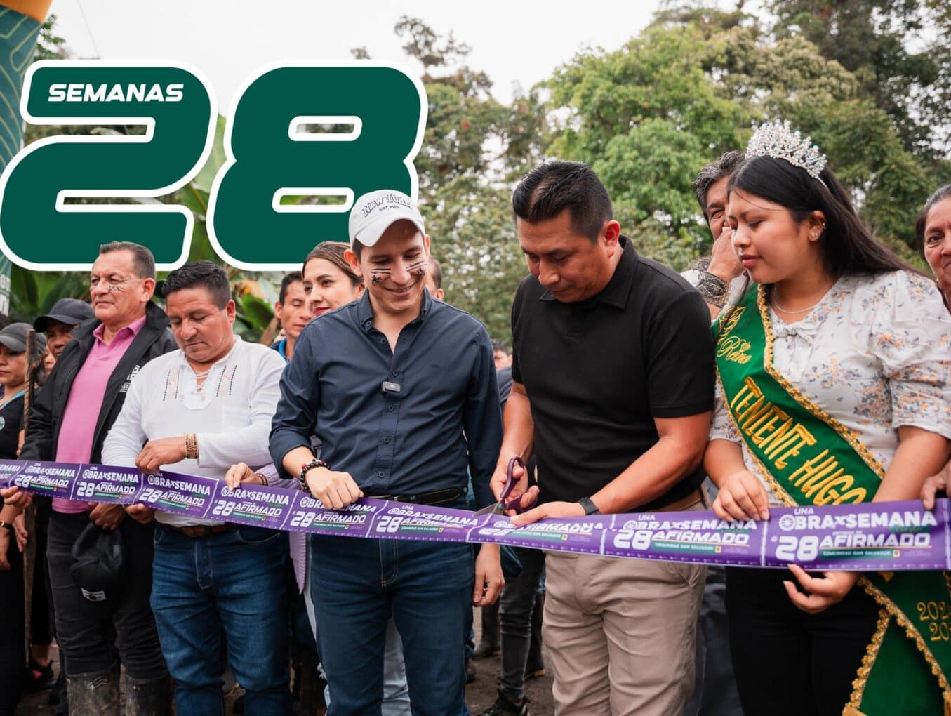 San Salvador ya tiene nueva vía afirmada