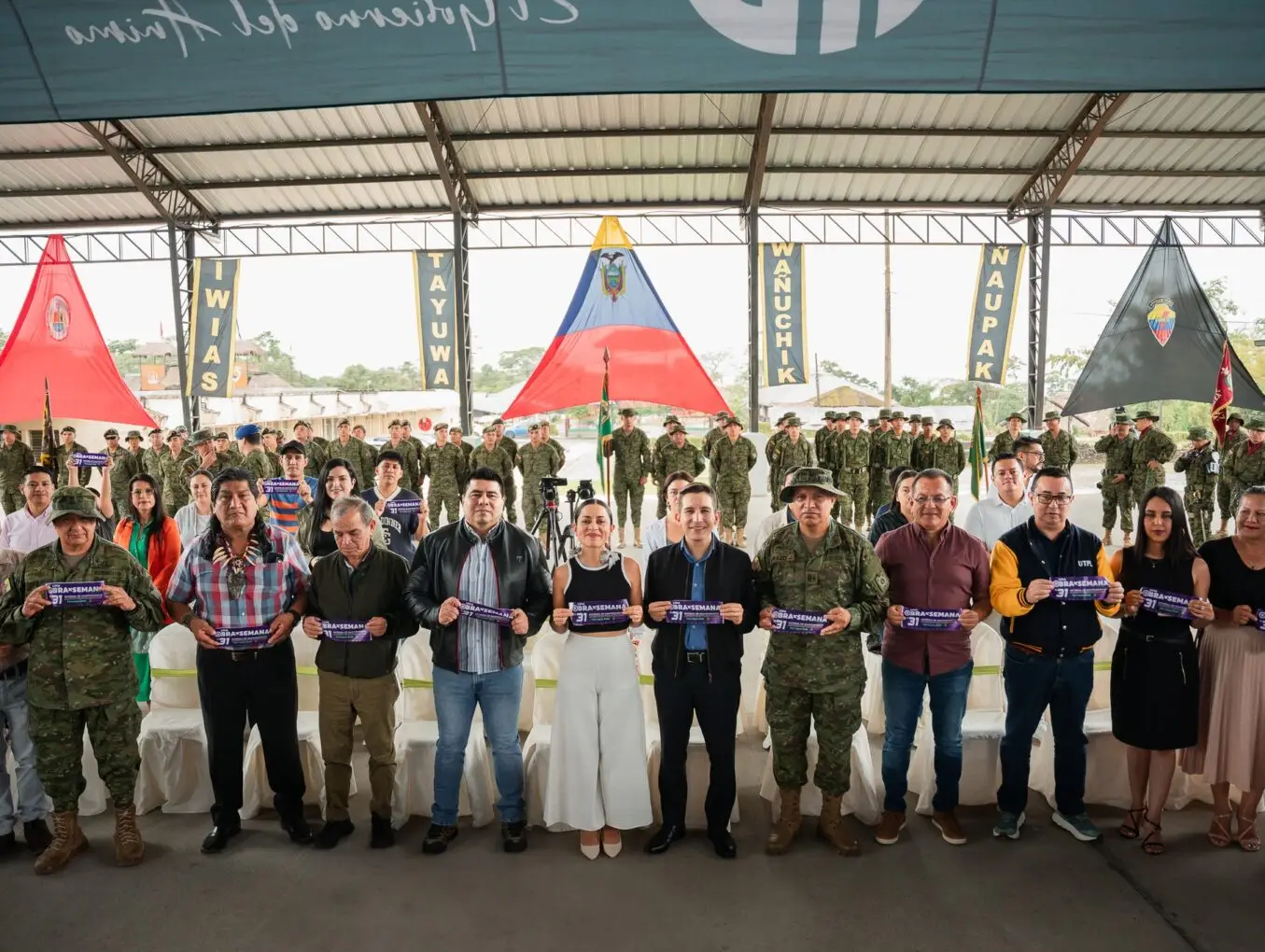 Una obra que honra a quienes protegen la patria