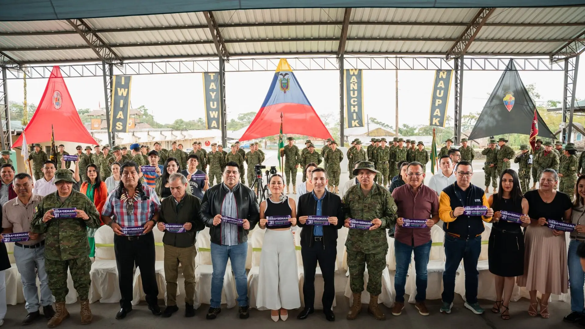Una obra que honra a quienes protegen la patria