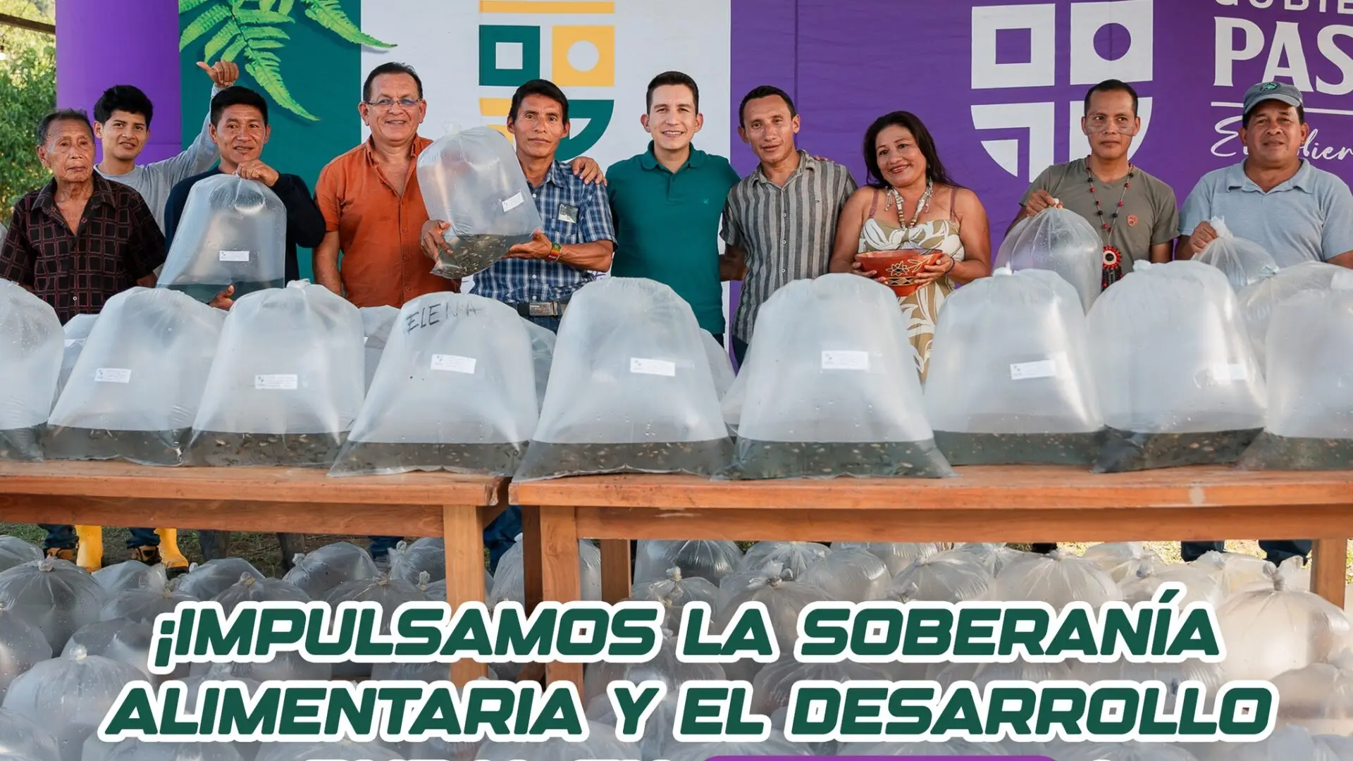 Impulsamos la soberanía alimentaria y el desarrollo rural en Curaray