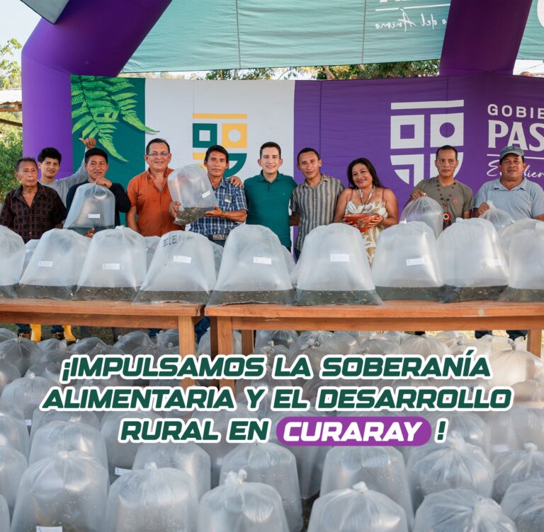 Impulsamos la soberanía alimentaria y el desarrollo rural en Curaray