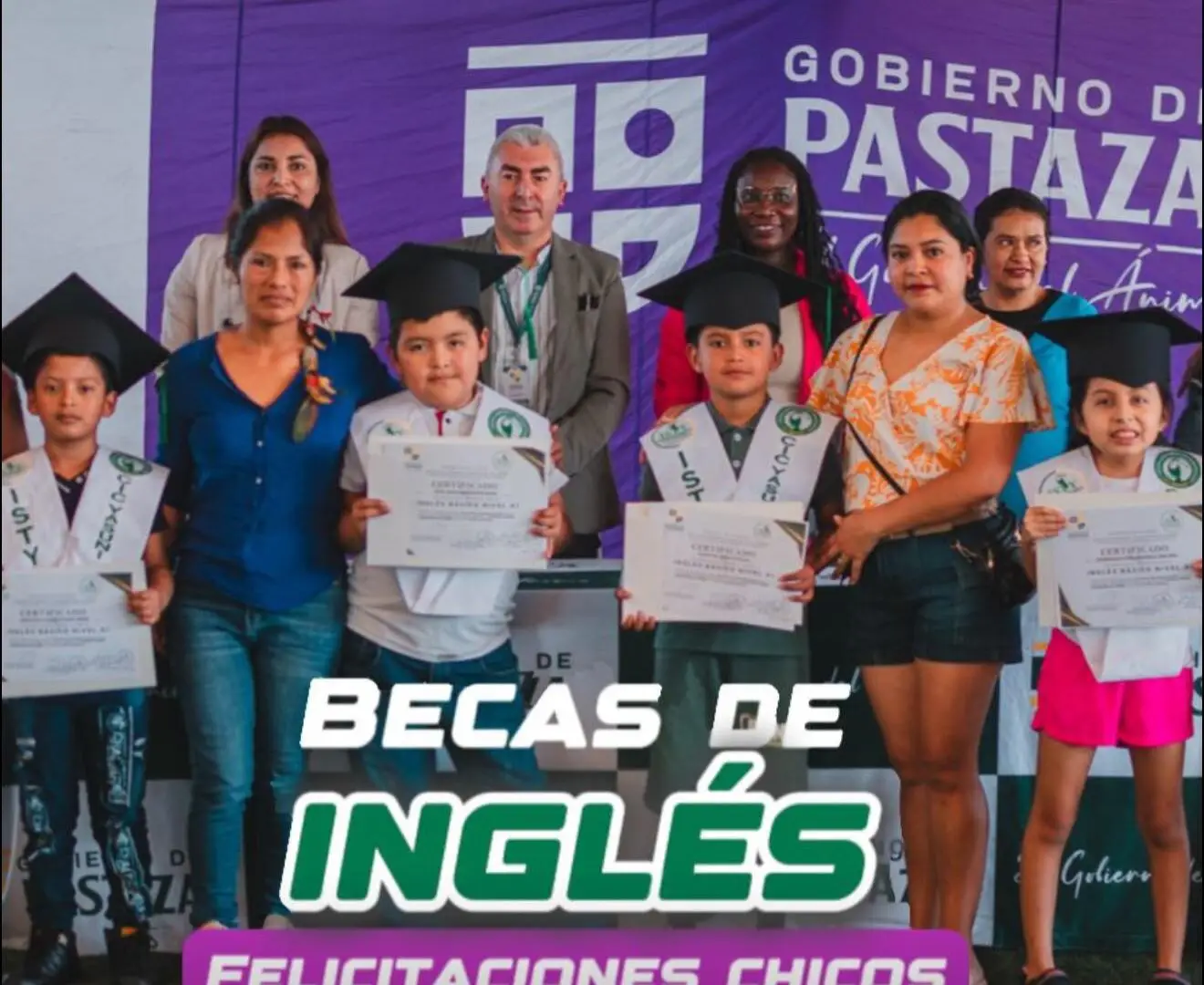 Con las becas del Prefecto André Granda, nuestros jóvenes aprenden inglés