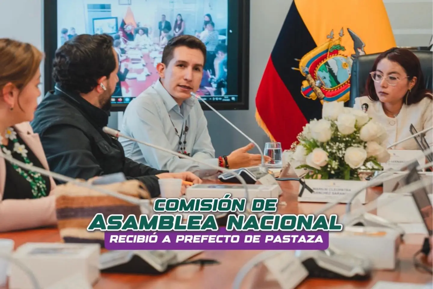 André Granda, participó en la Comisión de Régimen Económico y Tributario