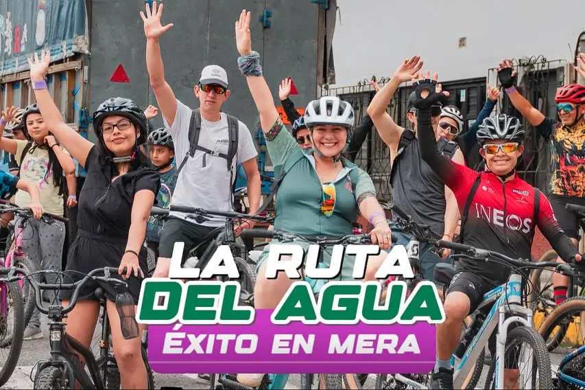 La Ruta del Agua terminó con el rugido sobre el Río Tigre en Mera.