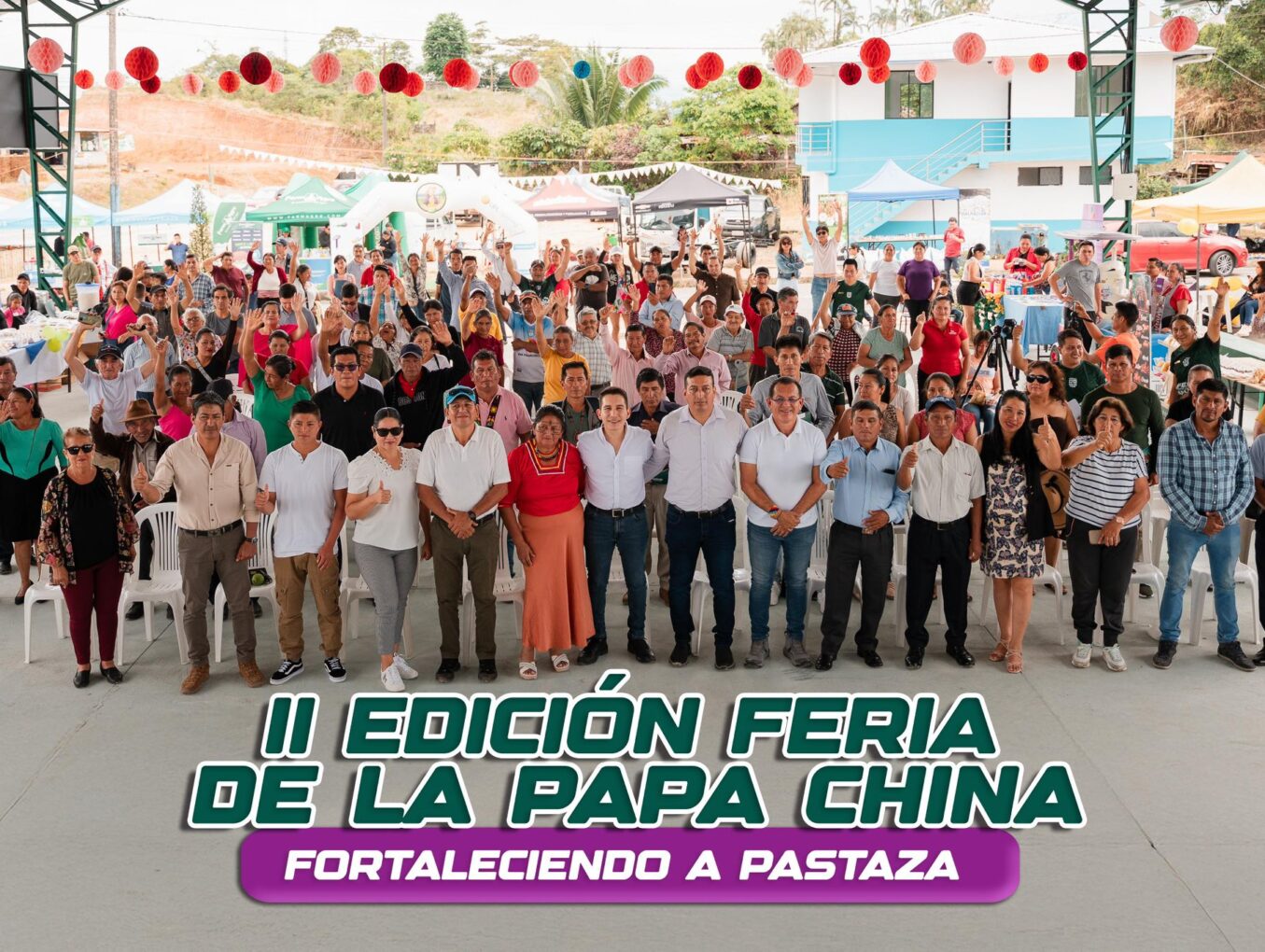 Prefecto André Granda inauguró la II Feria Nacional de la Papa China en San José